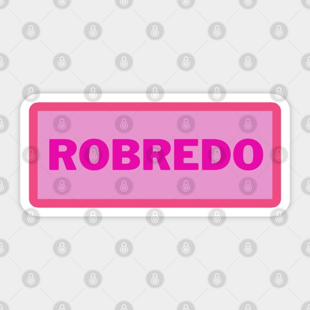 Pink Robredo Surname Sticker by aybe7elf